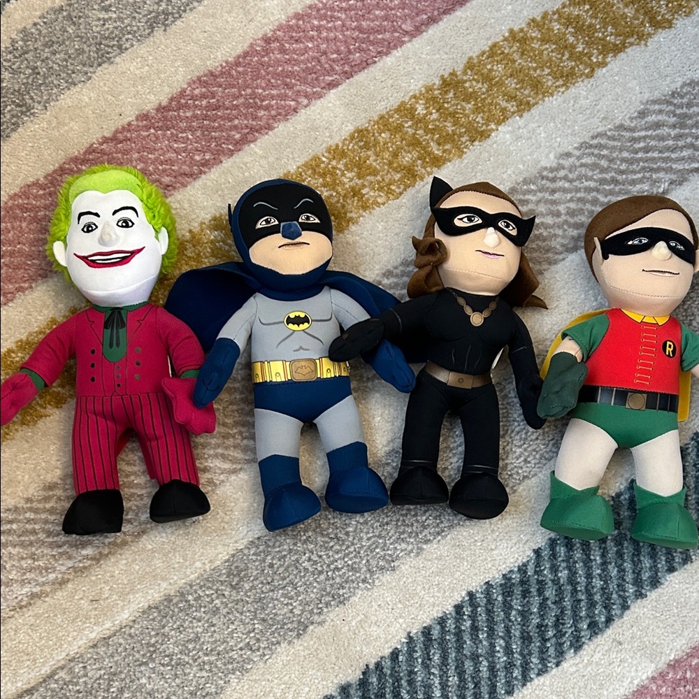 Superhero Plush Toy Set